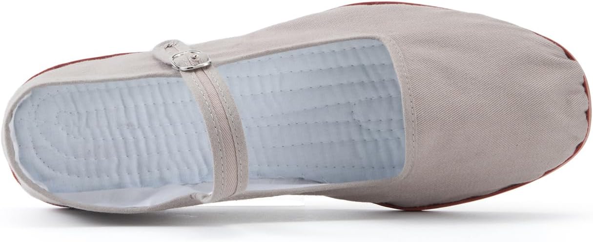 Women's Classic China Flats, Casual China Doll Shoes, Cotton Mary Janes, Chinese Tai Chi Shoes - Image 2