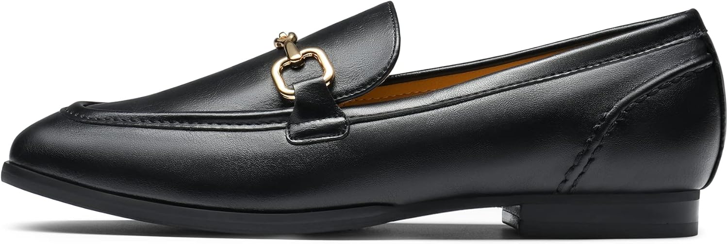 Women's Penny Loafers Slip on Comfortable Flats Shoes - Image 2